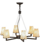 Meyda 31" Wide St Lawrence 6 Light Led Chandelier - 152197