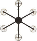 Meyda 31" Wide St Lawrence 6 Light Led Chandelier - 152197