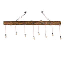 Meyda 120"L Hounds Tooth 8 LT Island Pendant 152206