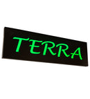 Meyda 70"W Personalized Terra LED Sign- 152280