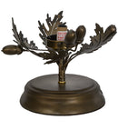 Meyda 7"H Oak Leaf & Acorn Table Base '152370