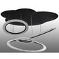 Meyda  84"w Anillo Tilt Led Cascading Pendant - 152833