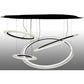 Meyda  84"w Anillo Tilt Led Cascading Pendant - 152833
