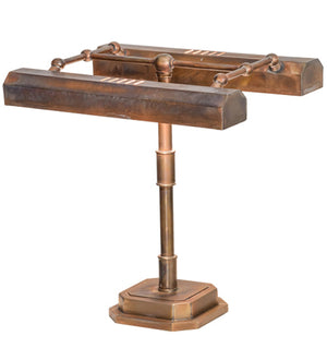 Meyda 16"H Fargo Banker's Lamp '153255