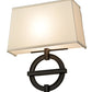Meyda 14.5"w Equatore Wall Sconce- 153344