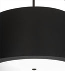 Meyda 34"w Cilindro Campbell Pendant - 153355