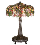 Meyda 31"H Tiffany Cherry Blossom Table Lamp '15404