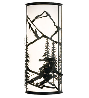 Meyda 13"W Alpine Wall Sconce '15427