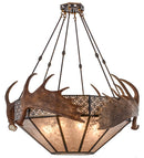 Meyda 54"W Antlers Moose Inverted Pendant- 154279