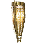 Meyda 7" Wide Chrisanne Crystal Wall Sconce- 154700