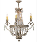Meyda 26"W Antonia 4 LT Chandelier '155186