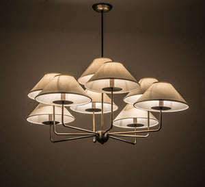 Meyda 42"W Annacostia 9 LT Chandelier '155465