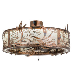 Meyda 36"W Lady Slipper Chandel-Air- 156703