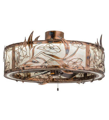 Meyda 36"W Lady Slipper Chandel-Air- 156703