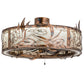 Meyda 36"W Lady Slipper Chandel-Air- 156703