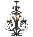 Meyda 28"W Fernando 8 LT Chandelier '156713