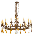 Meyda 48" Wide Peak 16 Light Chandelier '157192