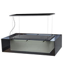 Meyda 48" Long Quadrato Shadow Box LED Oblong Pendant- 157722