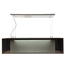 Meyda 48" Long Quadrato Shadow Box LED Oblong Pendant- 157722