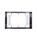 Meyda 48" Long Quadrato Shadow Box LED Oblong Pendant- 157722