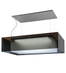 Meyda 48" Long Quadrato Shadow Box LED Oblong Pendant- 157722