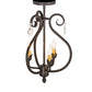 Meyda 12"w Antonia 3 Lt Chandelier- 157891