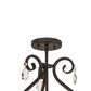 Meyda 12"w Antonia 3 Lt Chandelier- 157891
