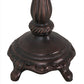Meyda 7"H Mahogany Bronze Table Base '157986