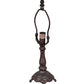 Meyda 13"H Willow Jadestone Mini Lamp - 103041