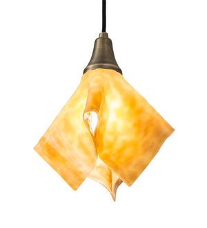 Meyda 10" Wide Handkerchief D'Oro Pendant '158723