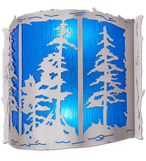 Meyda 15"w Tall Pines Wall Sconce - 158830