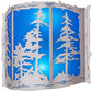 Meyda 15"w Tall Pines Wall Sconce - 158830