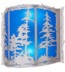 Meyda 15"w Tall Pines Wall Sconce - 158830