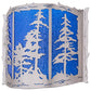 Meyda 15"w Tall Pines Wall Sconce - 158830