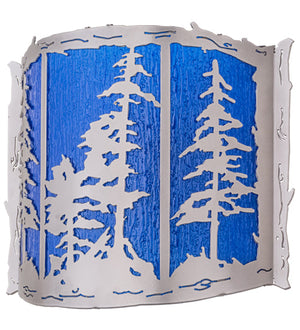 Meyda 15"w Tall Pines Wall Sconce - 158830
