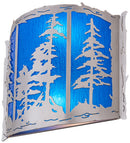 Meyda 15"w Tall Pines Wall Sconce - 158830