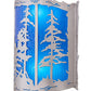 Meyda 15"w Tall Pines Wall Sconce - 158830