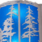 Meyda 15"w Tall Pines Wall Sconce - 158830