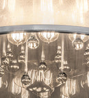 Meyda 24"w Cilindro Shimmer Pendant- 159261