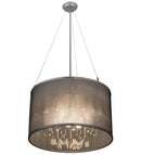Meyda 24"w Cilindro Shimmer Pendant- 159261
