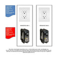 Golden Designs 6-Person Full Spectrum PureTech™ Near Zero EMF FAR Infrared Sauna with Himalayan Salt Bar Canadian Hemlock - GDI-8260-01