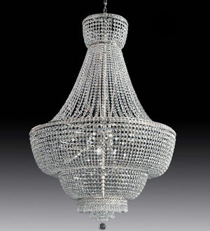 Meyda 39"w Beethoven 8 Lt Chandelier- 160122
