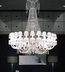 Meyda 54" Wide Byblos 24 Light Chandelier '175240