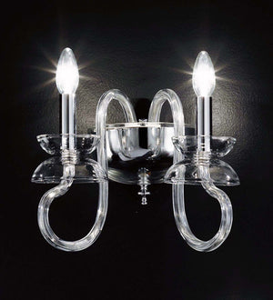 Meyda 12"w Miro 2 Lt Wall Sconce- 174423