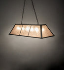Meyda 48"L Tri-Panel Oblong Pendant '160613
