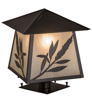 Meyda 16"sq Stillwater Willow Branch Post Mount- 160868