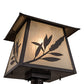 Meyda 16"sq Stillwater Willow Branch Post Mount- 160868
