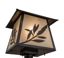 Meyda 16"sq Stillwater Willow Branch Post Mount- 160868