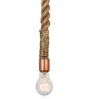 Meyda 5"W Rope Mini Pendant '160905