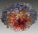 Meyda 34"W ARCTIC FIRE PENDANT '161554